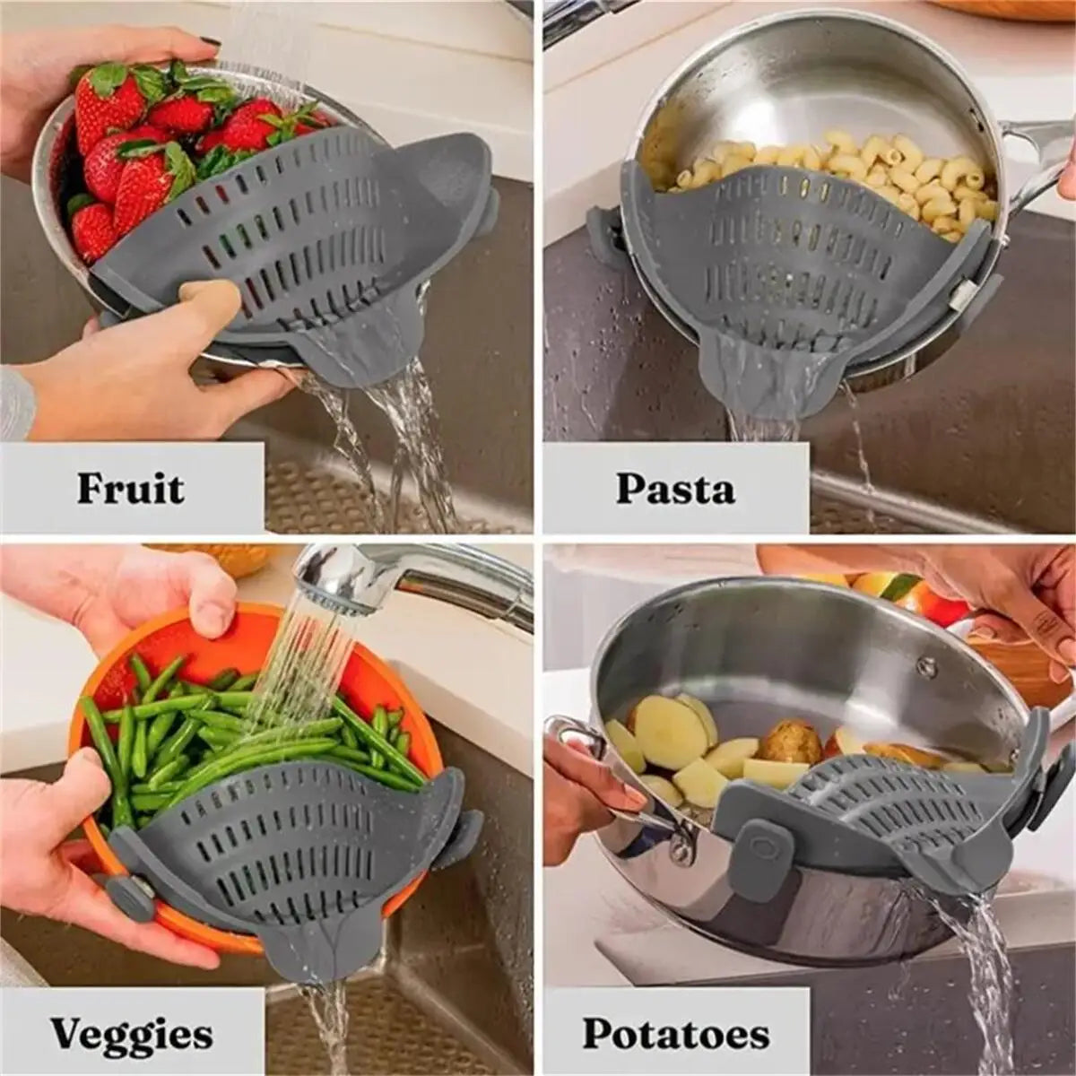 Pot Clip Strainer