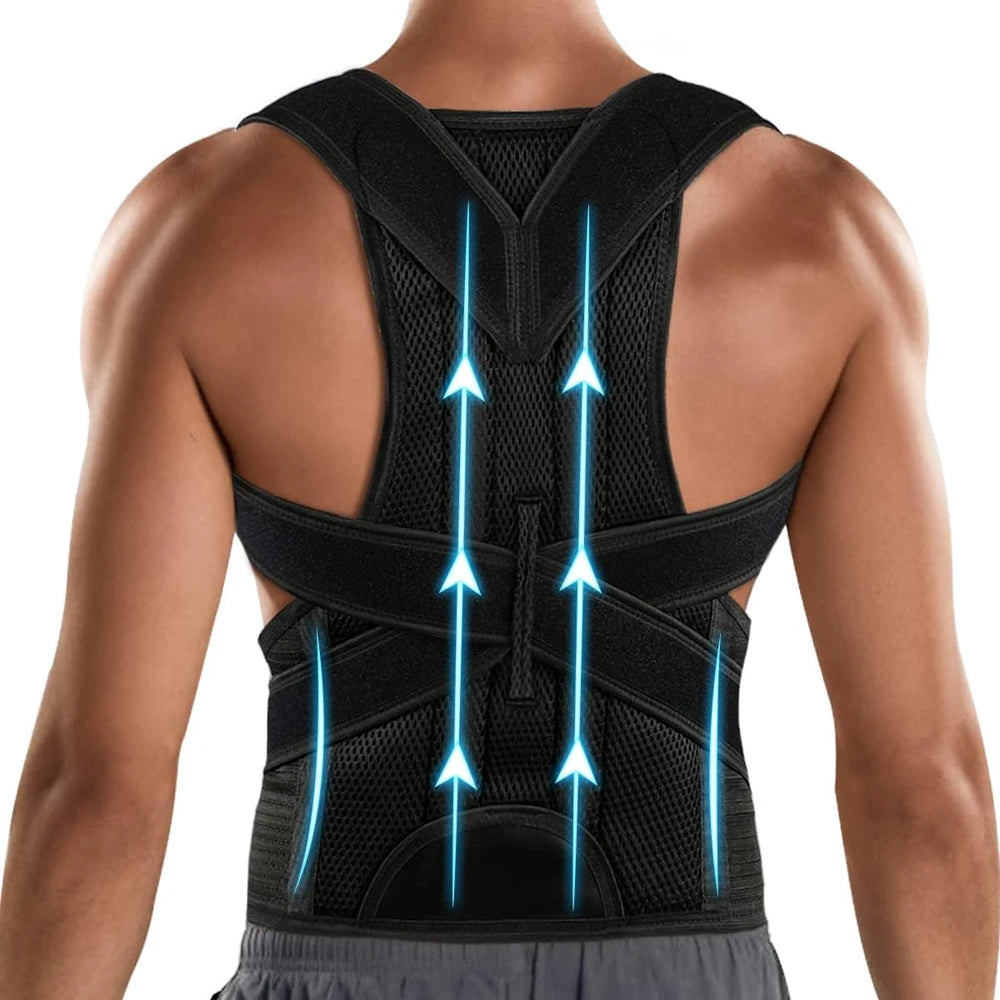 RevivaMuscle Back Brace Posture Corrector for Women & Men